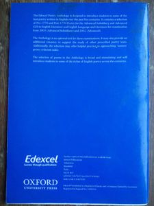 Edexcel Poetry Anthology