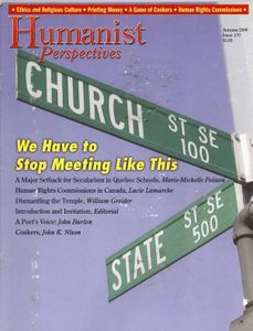 Humanist Perspectives #170
