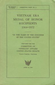 Vietnam Era Medal of Honor Recipients 1964-1972