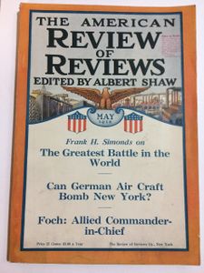 The American Review of Reviews - May 1918 Vol. LVII, No. 340