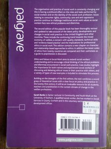 Ethics And Values In Social Work - Second Edition