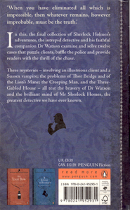 The Case-Book of Sherlock Holmes