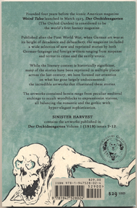 Sinister Harvest: The Art of der Orchideengarten Vol. 2 (1919) Issues# 7-12