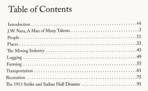 Copper Country Chronicler: The Best of J. W. Nara