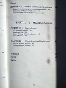 Existential Psychotherapy