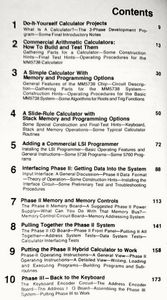 Miniprocessors: From Calculators to Computers
