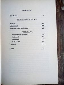 Fear And Trembling