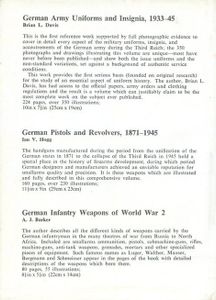 Colour Guide to German Army Uniforms 1933 - 1945
