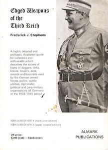 Edged Weapons of the Third Reich 1933-1945