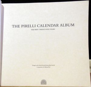 The Pirelli Calendar Album