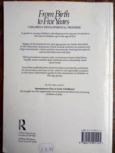 From Birth to Five Years: Children's Development Progress