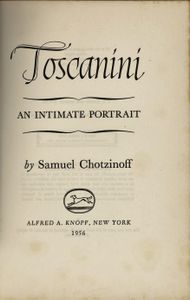 Toscanini: An Intimate Portrait