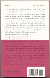 Contemporary American Monologues for Women