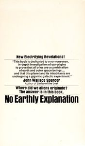 No Earthly Explanation (Mankind: A Space Experiment)