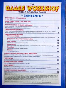 Games Workshop: World Of Hobby Games