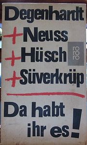 Da Habt Ihr Es