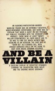 And Be A Villain