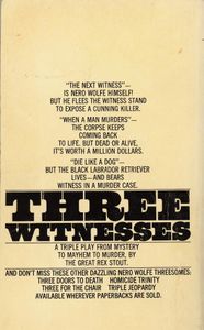Three Witnesses