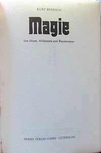 Magie : von Hexen, Alchimisten und Wundertäten