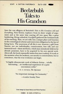 Beelzebub's Tales to His Grandson, Second Book