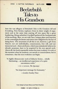 Beelzebub's Tales to His Grandson, Third Book