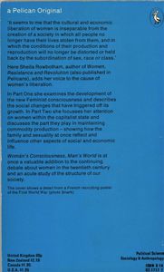 Woman's Consciousness, Man's World