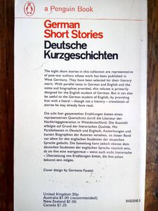 German Short Stories / Deutsche Kurzgeschichten