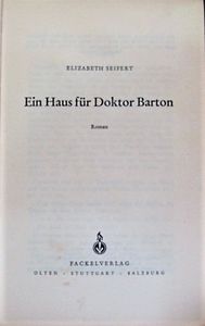 Ein Haus Für Doktor Barton