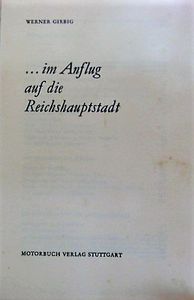 Im Anflug Auf Die Reichshauptstadt
