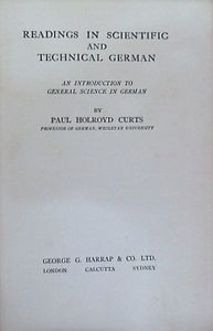 Readings In Scientific And Technical German