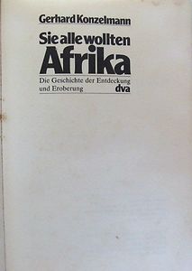 Sie Alle Wollten Afrika