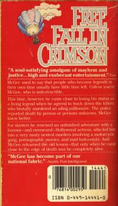 Free Fall in Crimson