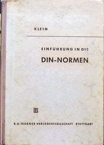 Einführung In Die DIN-Normen