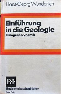 Einführung In Die Geologie I