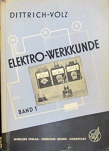 Elektro-Werkkunde, Band 1