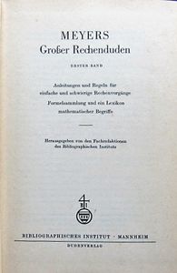 MEYERS Großer Rechenduden