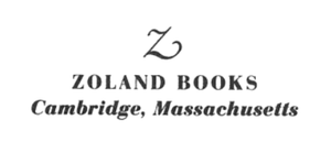Zoland Books, Inc.