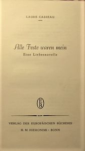 Alle Feste Waren Mein