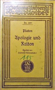 Apologie Und Kriton