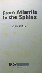 From Atlantis To The Sphinx