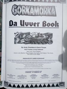 Gorkamorka: Da Uvver Book