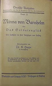 Minna Von Barnhelm