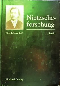 Nietzscheforschung Band 1