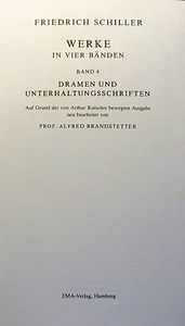 Gesammelte Werke In Vier Bänden