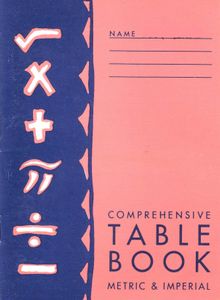 Comprehensive Table Book: Metric & Imperial