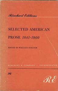 Selected American Prose 1841-1900: The Realistic Movement