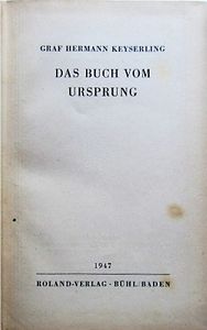 Das Buch Vom Ursprung