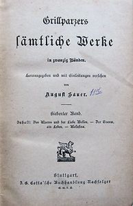 Sämtliche Werke In Acht Büchern