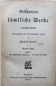 Sämtliche Werke In Acht Büchern