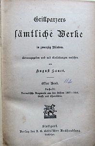 Sämtliche Werke In Acht Büchern